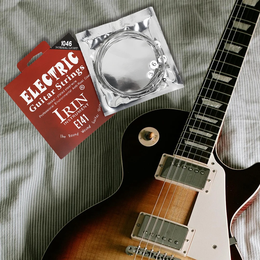 Metal Electric Guitar Strings Set Nickel Alloy Guitar Strings Musical Instruments Accessories thumbnail 5