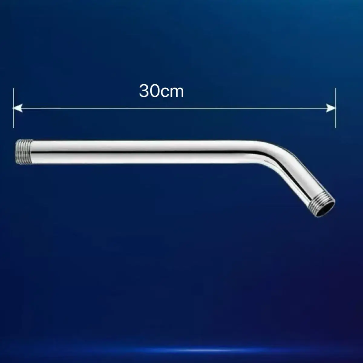 15/20/25/30/35cm Stainless Steel Wall Shower Arm Shower Head Extension Pipe Arm Bracket Bathroom Home Accessories thumbnail 4