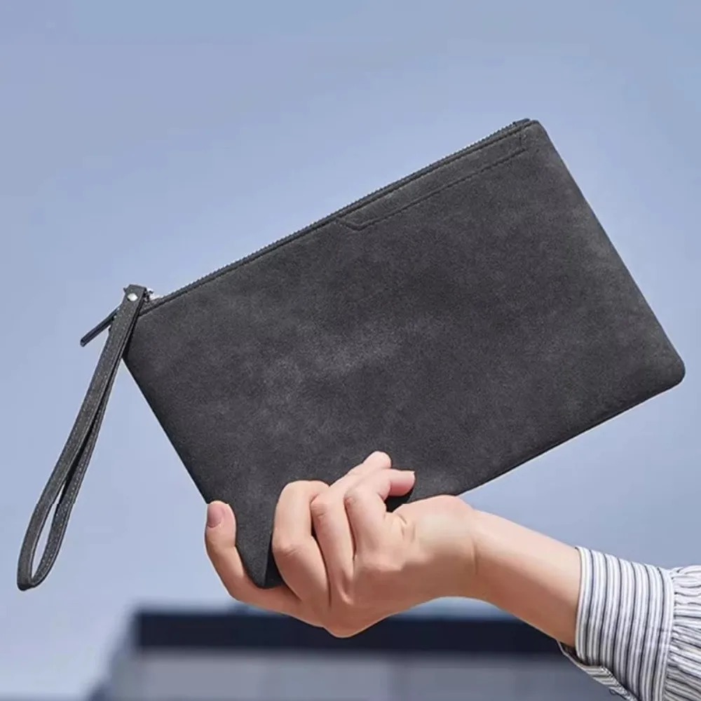 Gifts Portable Men's Business Clutch Bag Large Capaci Soft Surface Ort Handheld Busin Coin Purse Casual Phone Bags thumbnail 4