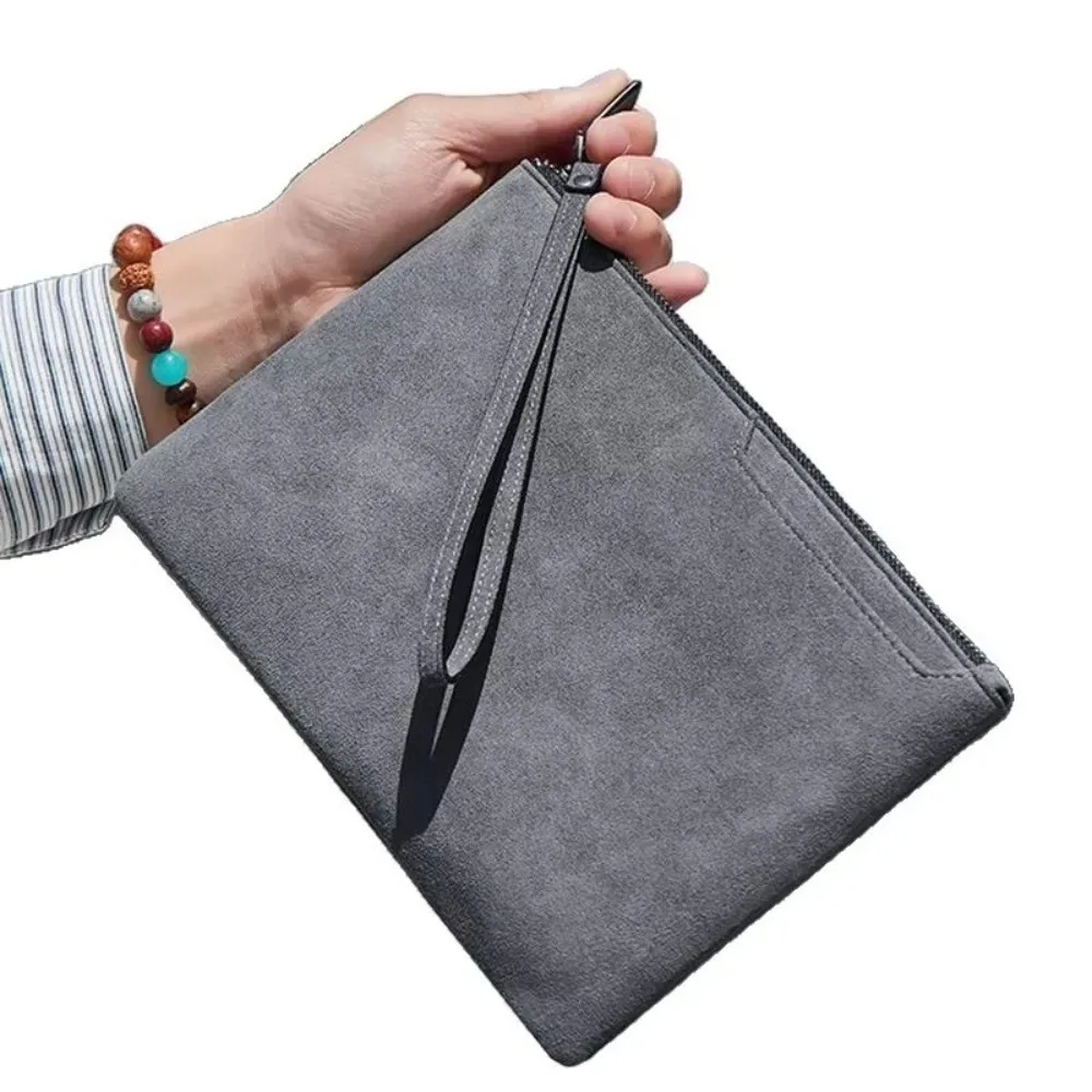 Gifts Portable Men's Business Clutch Bag Large Capaci Soft Surface Ort Handheld Busin Coin Purse Casual Phone Bags thumbnail 2