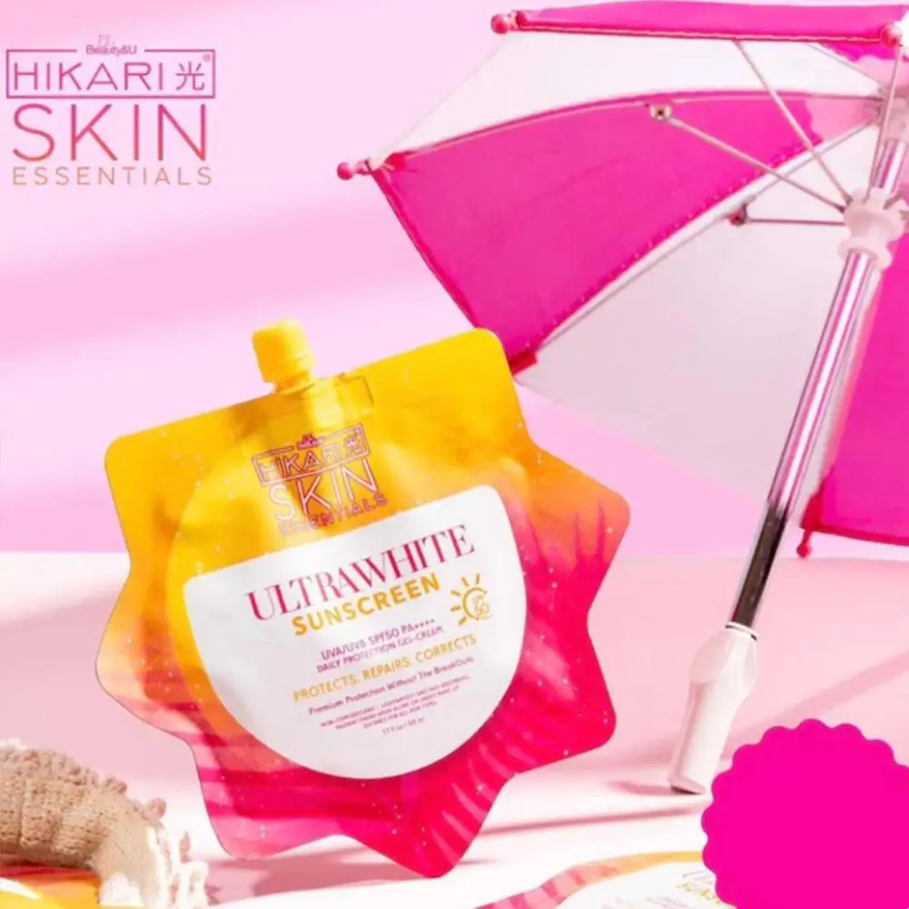 Hikari Skin Essentials UltraWhite Sunscreen SPF50 PA++++ Non-Comedogenic, Lightweight Gel-Cream for All Skin Types thumbnail 3