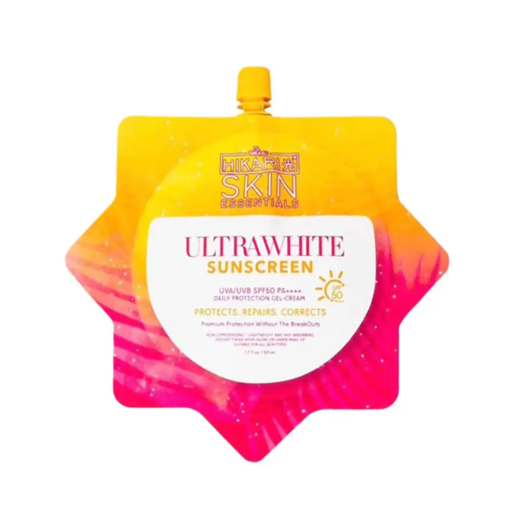 Hikari Skin Essentials UltraWhite Sunscreen SPF50 PA++++ Non-Comedogenic, Lightweight Gel-Cream for All Skin Types thumbnail 6