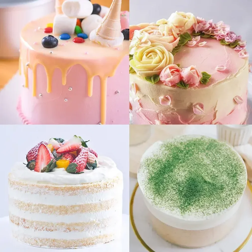 6/8/10 Inch Heightened Cake Mould  Deepened Anode Removable Bottom Mold Baking Tool Cylindrical Cake Baking Tray Bakery Tools thumbnail 6