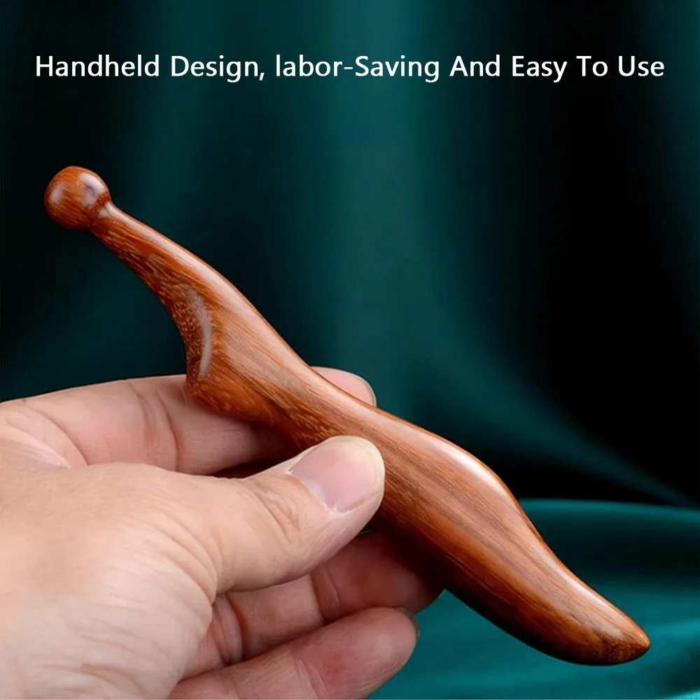 Foot Massage Point Stick Neck Acupressure Nodes Acupressure Stick Meridian Scraping Tool Muscle Relaxation Tool Body Massage thumbnail 5