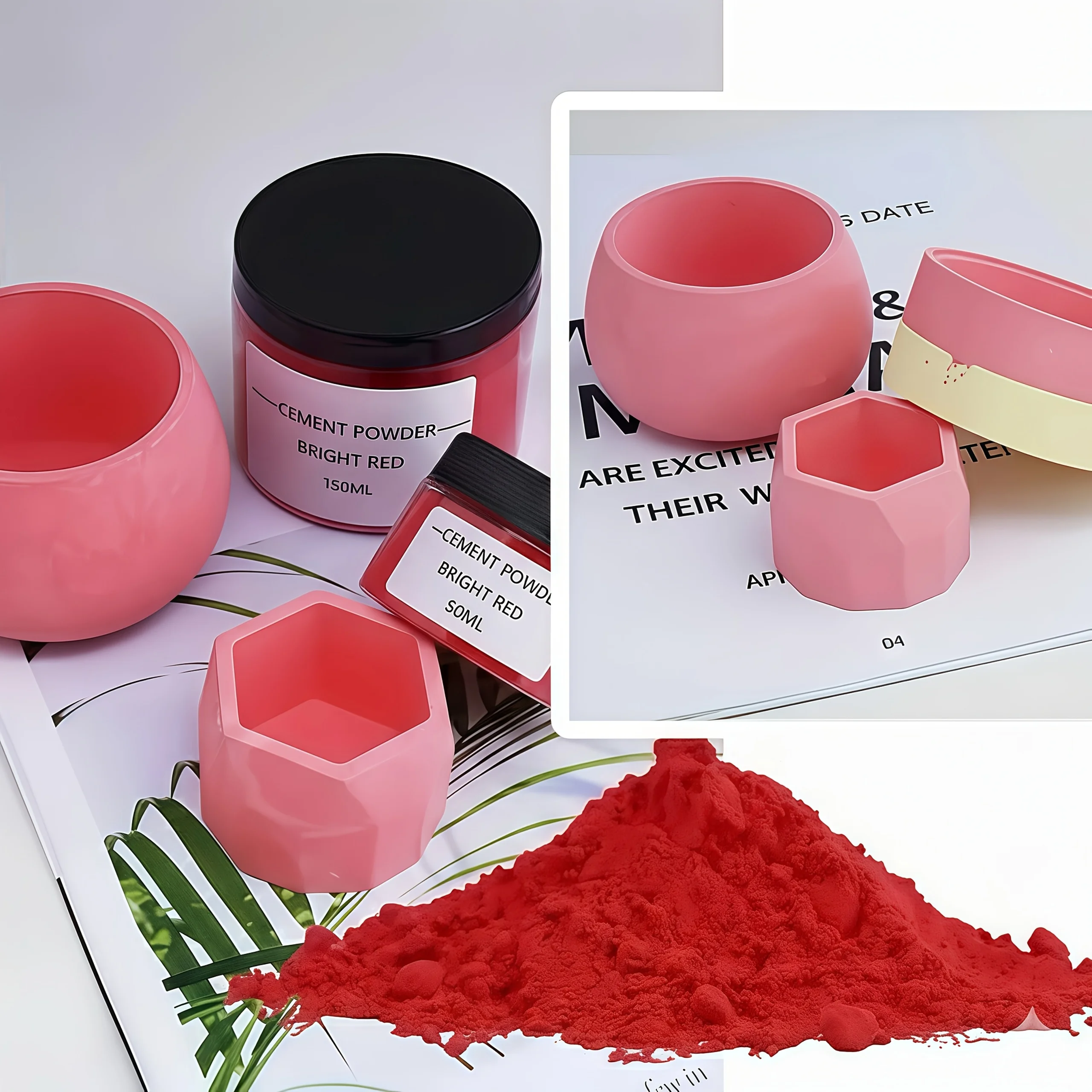 50 Ml/1.69 oz Gypsum Pigments, 12 Colors Available - Water-Based Coloring Agents for Gypsum, Epoxy Resin Crafts, and Jewelry Making. Powdered Paint Pigments for Resin Crafts DIY Jewelry Making, Handmade Candle Coloring, Cement, Paint Coloring, Etc., Multi-Purpose Pigment Powder, Suitable for Beginners. thumbnail 4