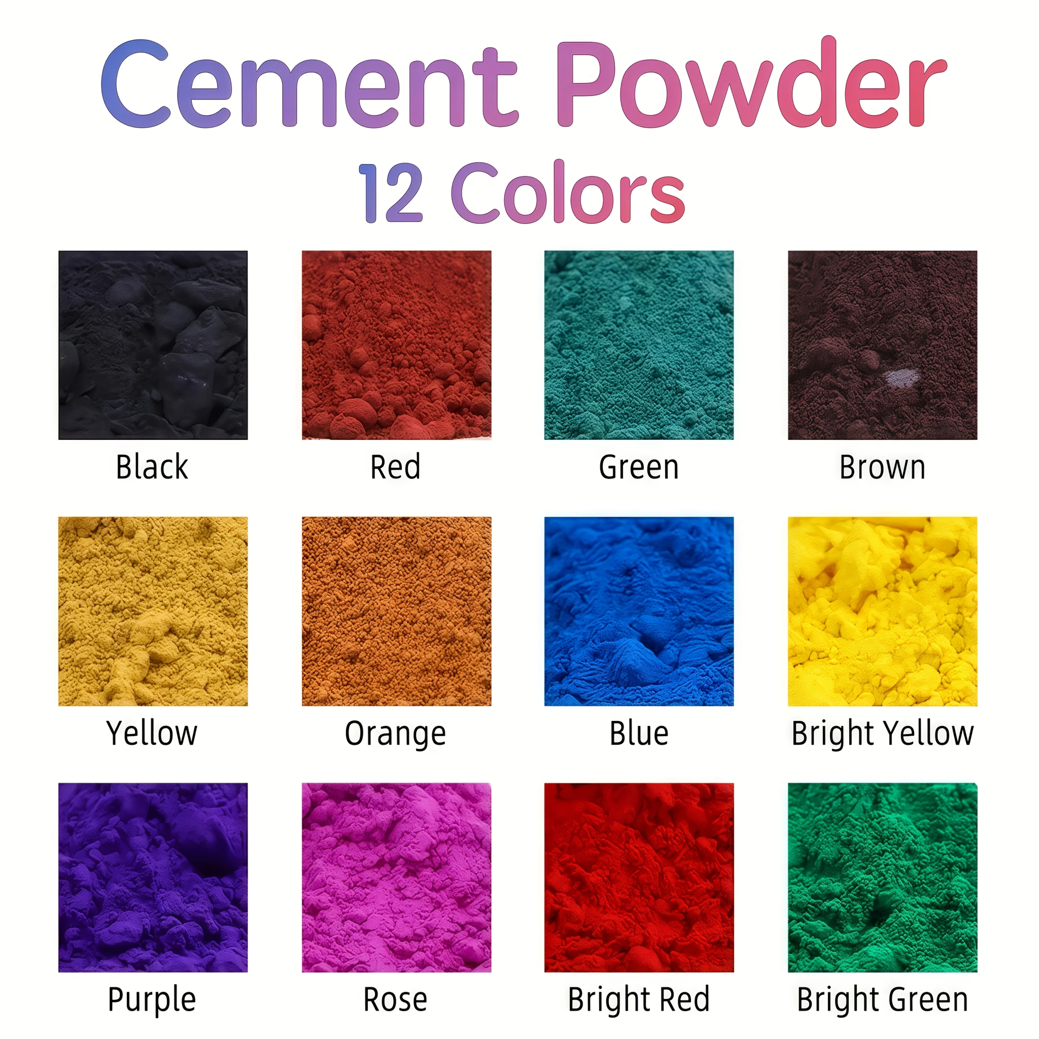 50 Ml/1.69 oz Gypsum Pigments, 12 Colors Available - Water-Based Coloring Agents for Gypsum, Epoxy Resin Crafts, and Jewelry Making. Powdered Paint Pigments for Resin Crafts DIY Jewelry Making, Handmade Candle Coloring, Cement, Paint Coloring, Etc., Multi-Purpose Pigment Powder, Suitable for Beginners. thumbnail 3