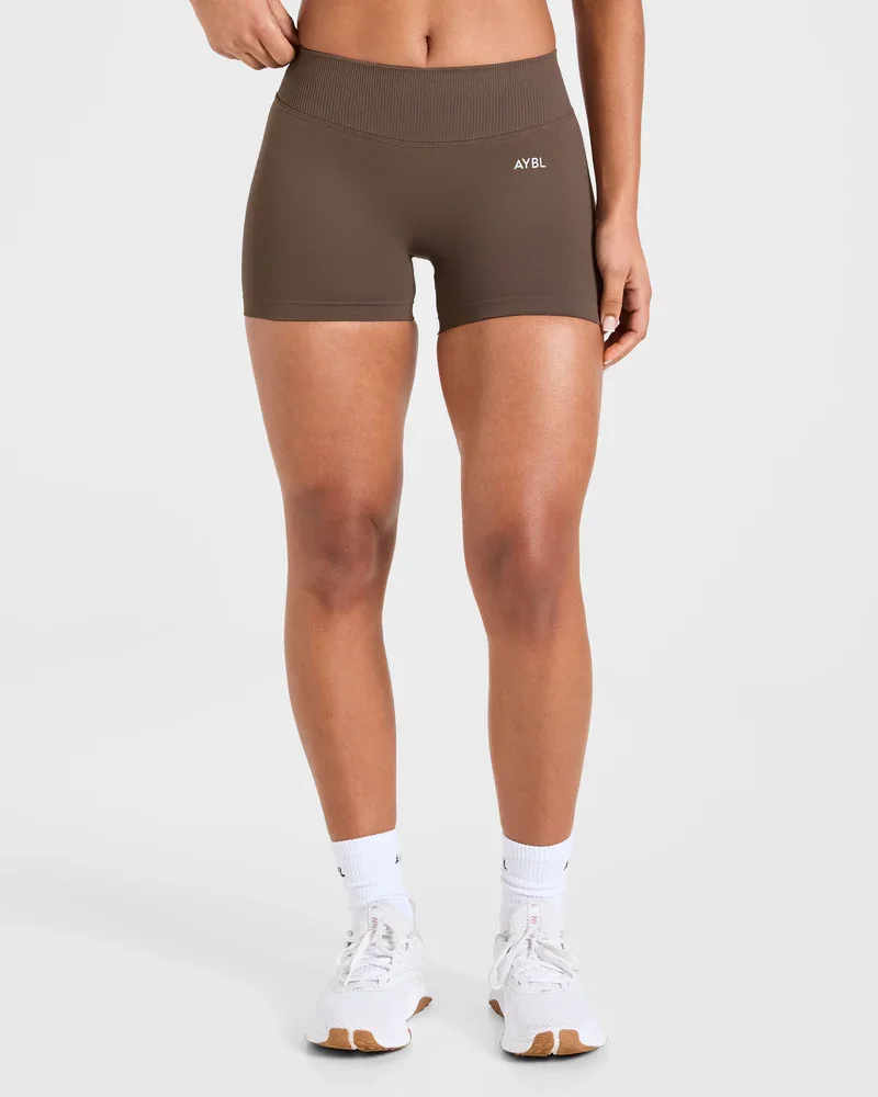 Fashion Shorts Low Waist Seamless Yoga Shorts Scrunch Bum Gym Shorts Women Workout Biker Stretch Fitness Shorts thumbnail 6