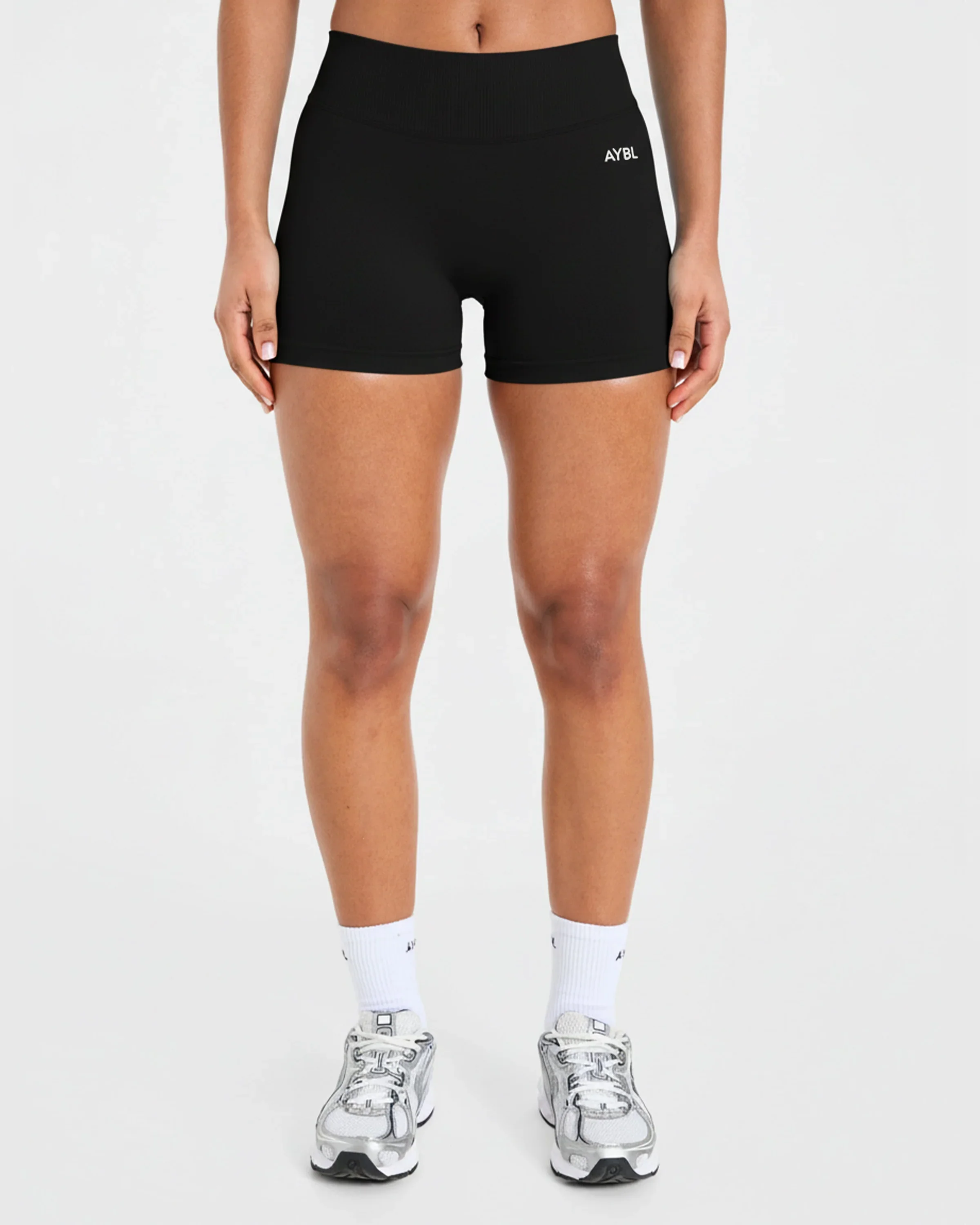 Fashion Shorts Low Waist Seamless Yoga Shorts Scrunch Bum Gym Shorts Women Workout Biker Stretch Fitness Shorts thumbnail 2