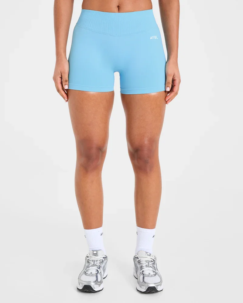 Fashion Shorts Low Waist Seamless Yoga Shorts Scrunch Bum Gym Shorts Women Workout Biker Stretch Fitness Shorts thumbnail 3