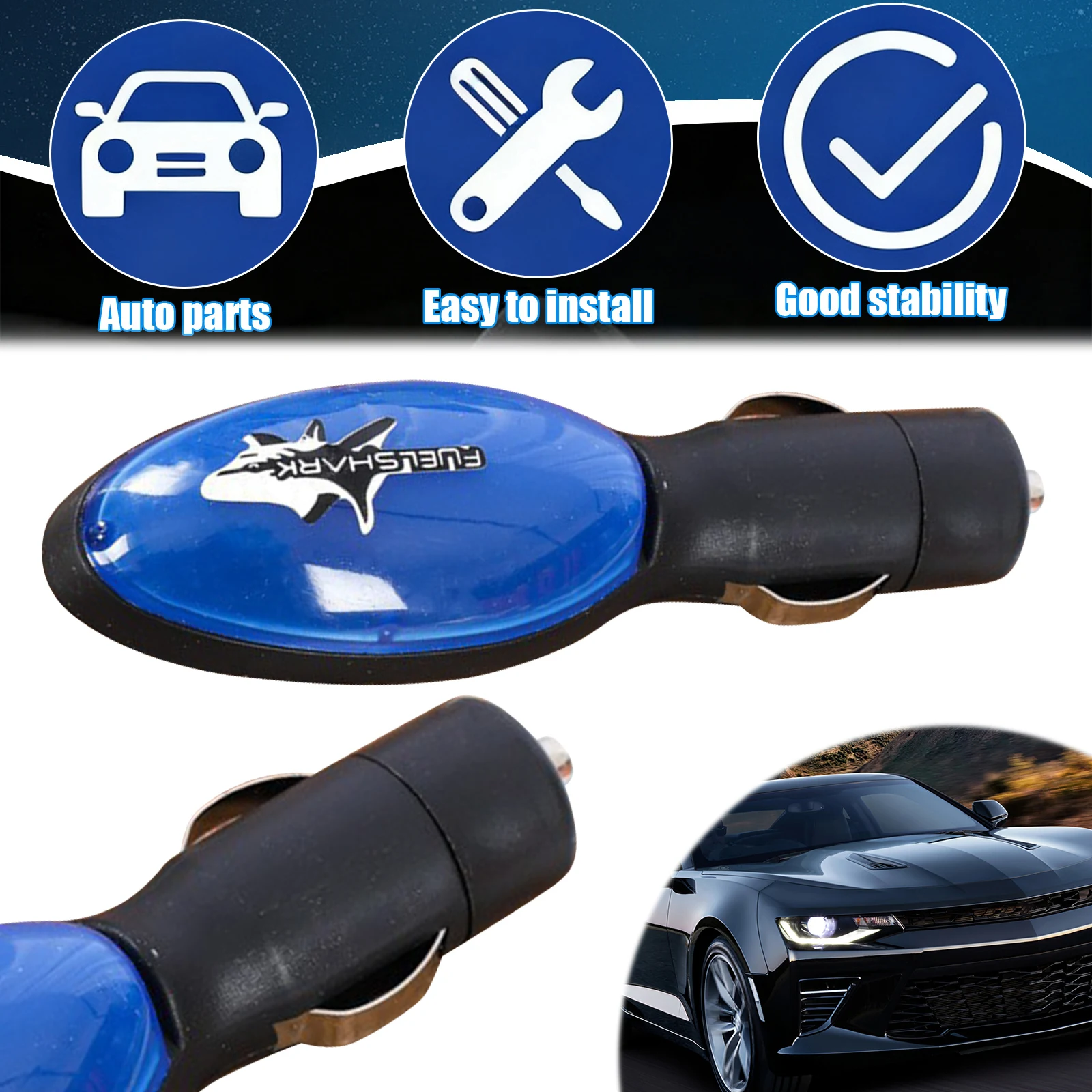 Portable Car Fuel Saver Save On Gas Fuel Economizer Save Gas Features Practical Auto Fuel Saver For Vehicles Fuel-saving thumbnail 2