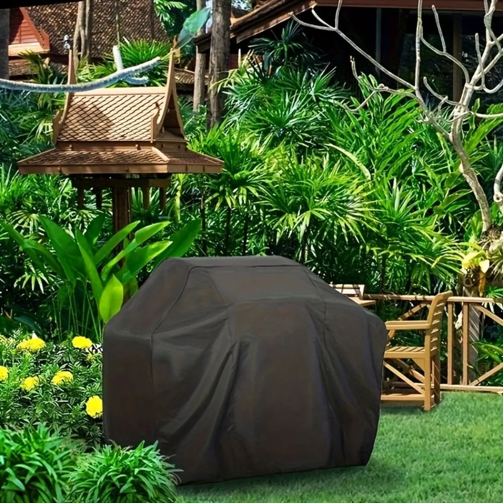 BBQ Cover, 58 Inch Outdoor BBQ Gas Grill Cover, Waterproof, UV-Proof, Tear-Resistant, Fade-Resistant Material thumbnail 3