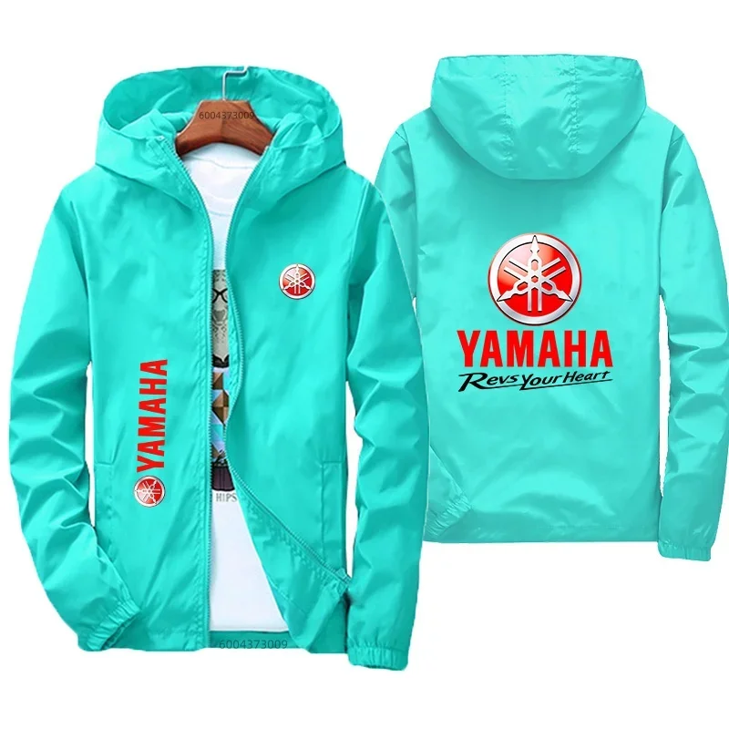 Yamaha Men's Off-Road Motorcycle Windproof Jacket 2026 Spring Autumn Outdoor Leisure Bicycle Riding Windproof Vest for Men thumbnail 4