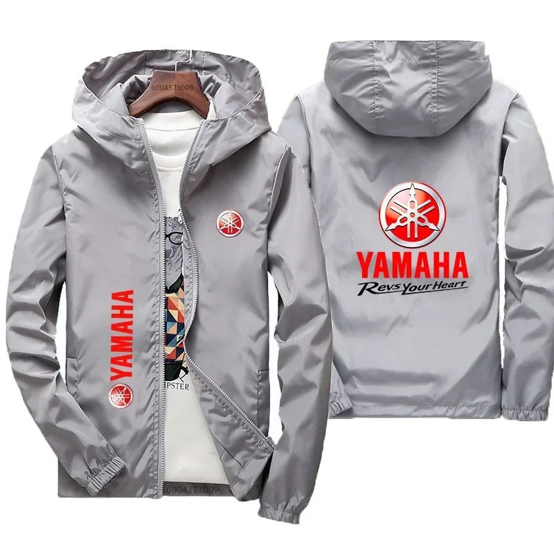 Yamaha Men's Off-Road Motorcycle Windproof Jacket 2026 Spring Autumn Outdoor Leisure Bicycle Riding Windproof Vest for Men thumbnail 3