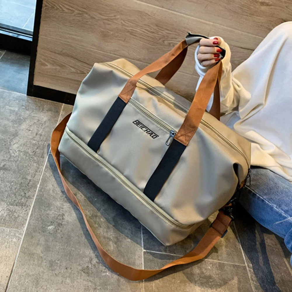Travel Gym Bag Short-distance Luggage Portable Fitness Bags Shoulder Crossbody Chest Bag Handbags Duffle Carry On Weekender Bag thumbnail 6