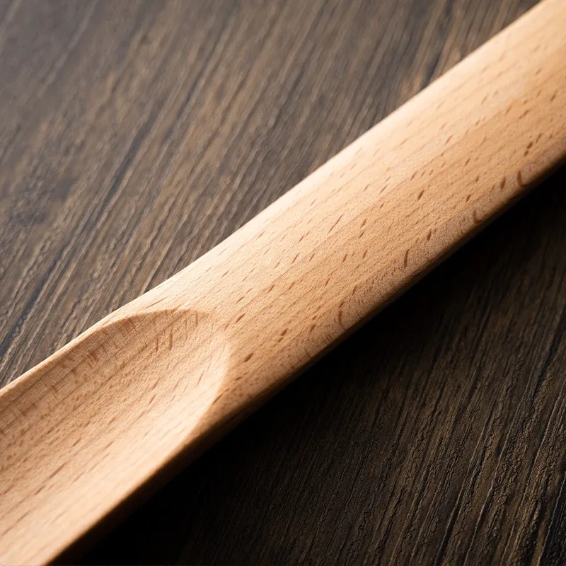 Premium Beech Wood Magnetic Shoe Horn 55cm - Luxury Design, Magnetic Adsorption, Ideal for Elderly, Pregnant, Home Use thumbnail 3