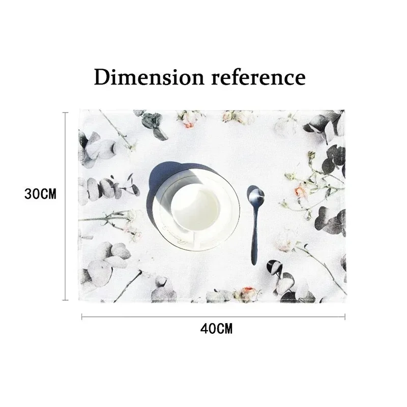 1/2/4pcs Customizable Photo Placemat Set 30X40CM Durable Table Mats for Kitchen and Dining Decor Table Personalized Place Mats thumbnail 5