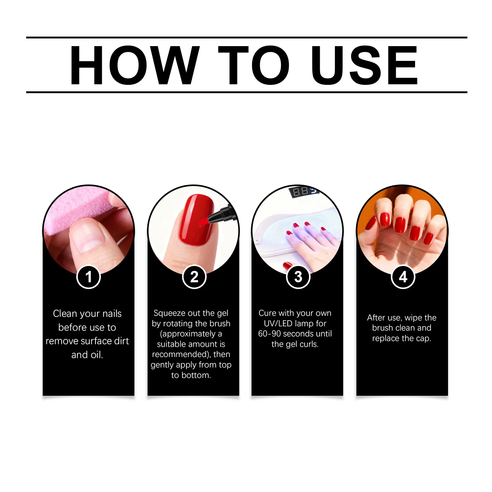 6 Color DIY Nail Art Pens High Pigment Quick Dry Free Draw Design Decorate Nails Safe Gentle Waterproof Nails Art Oil Pens Kit thumbnail 5