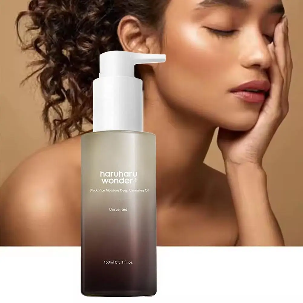 Haruharu Wonder Black Rice Skin Care Set Black Rice Hyaluronic Essence BlackRice Moisture Cleansing Oil Korean Original Skincare thumbnail 4