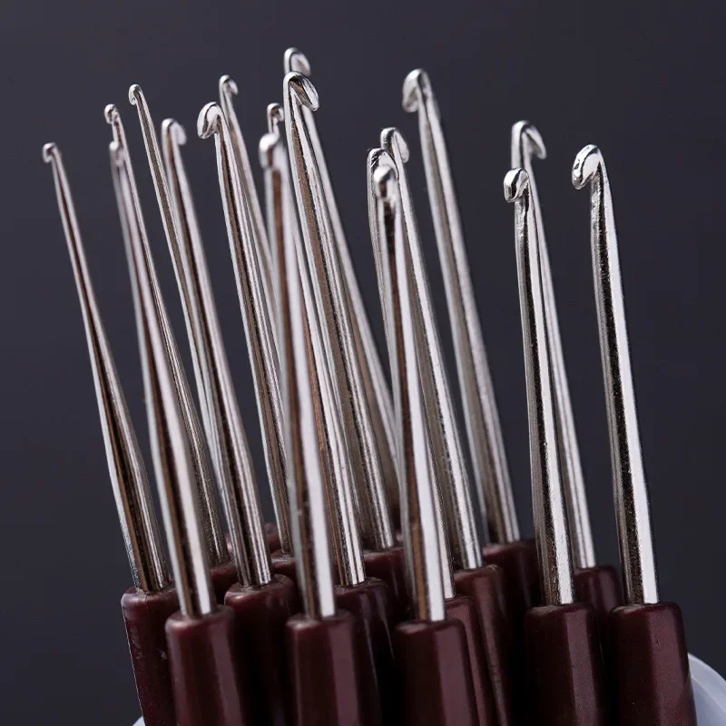 Dreadlock Crochet Hook Set for Hair Braid Craft Tool 0.5mm-0.8mm Diameter Dread Locks Crochet Needles Hairdressing Gift thumbnail 4