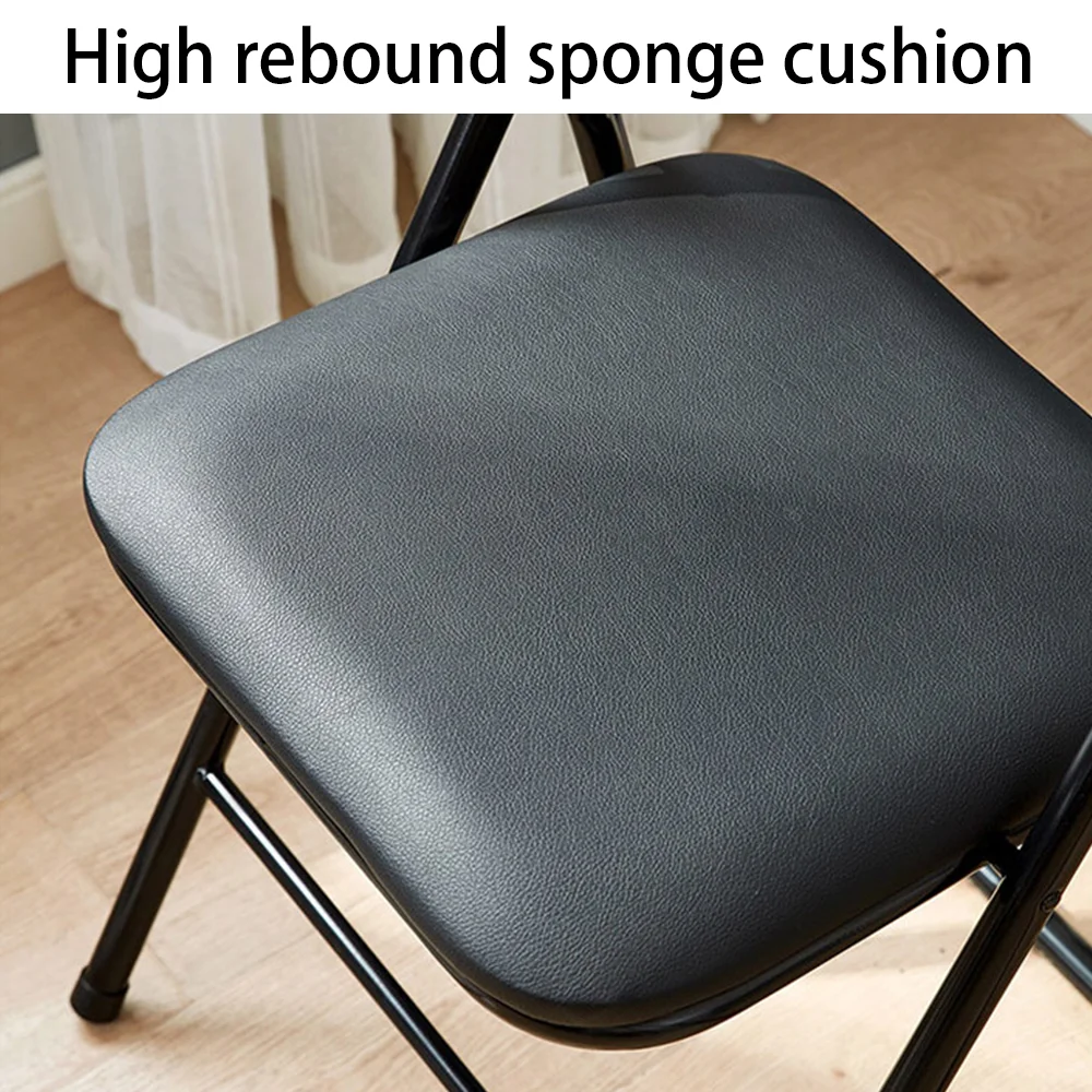 FOLDING CHAIR FOLDABLE COMPUTER PARTY MEETING ROOM HOME OFFICE CAMPING CHAIRS thumbnail 4