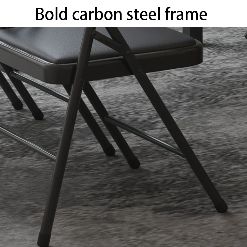 FOLDING CHAIR FOLDABLE COMPUTER PARTY MEETING ROOM HOME OFFICE CAMPING CHAIRS thumbnail 5