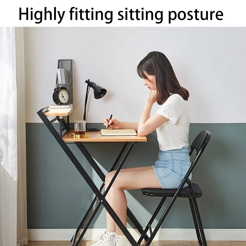 FOLDING CHAIR FOLDABLE COMPUTER PARTY MEETING ROOM HOME OFFICE CAMPING CHAIRS thumbnail 6