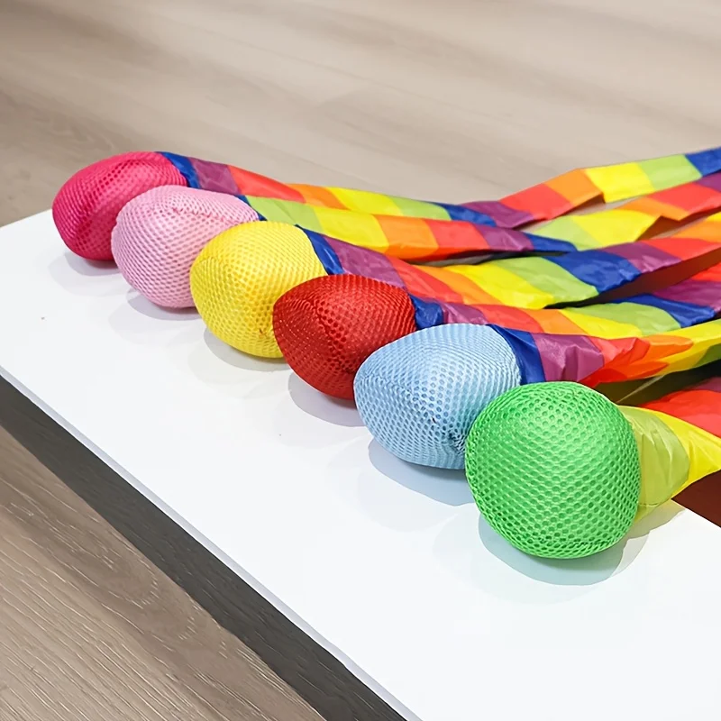 Soft Throw Hit Ball Indoor Outdoor Interactive Toss Ball Lightweight Durable Coordination Training Ball Red Blue Yellow Ball thumbnail 6