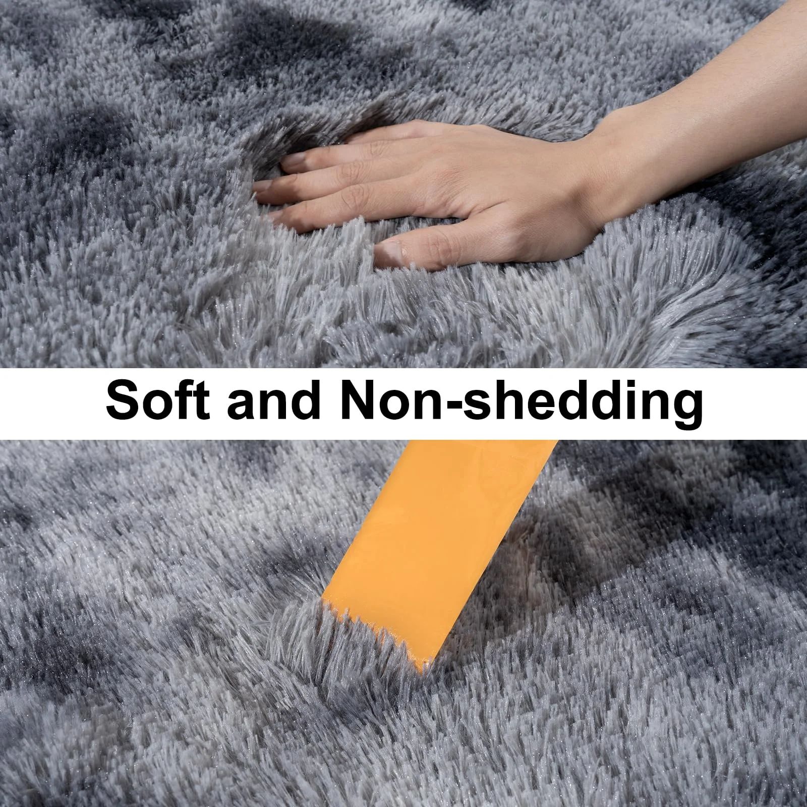 VIKAMA Ultra-Soft Running Rug Bedroom & Hallway Anti-Slip Mat Fluffy Plush Bedside Dormitory Carpet Home Decor thumbnail 5