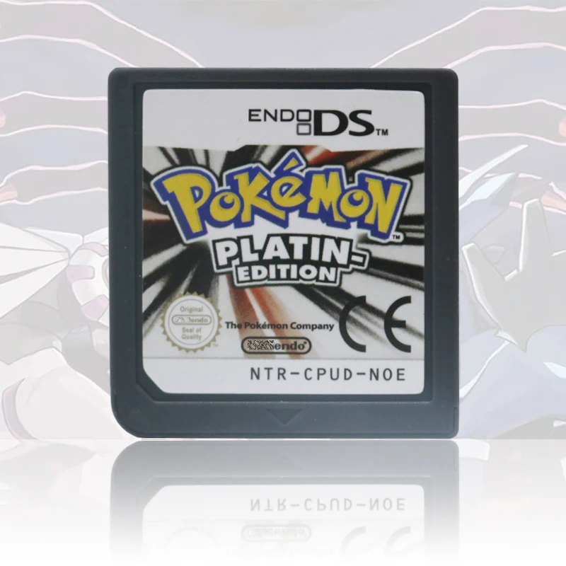 NOE/ESP/ITA/FRA/USA/EUR/AUS Version Pokemon HeartGold SoulSilver Platinum Diamond PearlVideo Game Card For DS 2DS 3DS Console thumbnail 3
