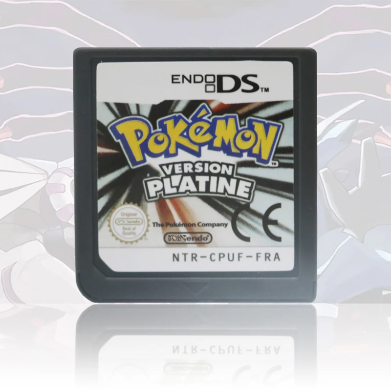 NOE/ESP/ITA/FRA/USA/EUR/AUS Version Pokemon HeartGold SoulSilver Platinum Diamond PearlVideo Game Card For DS 2DS 3DS Console thumbnail 5
