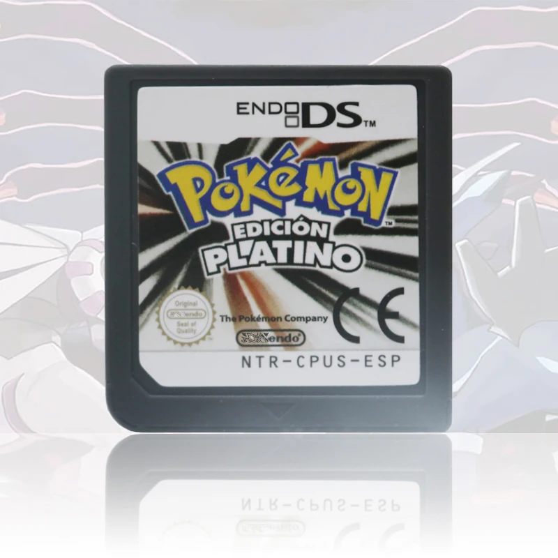 NOE/ESP/ITA/FRA/USA/EUR/AUS Version Pokemon HeartGold SoulSilver Platinum Diamond PearlVideo Game Card For DS 2DS 3DS Console thumbnail 4