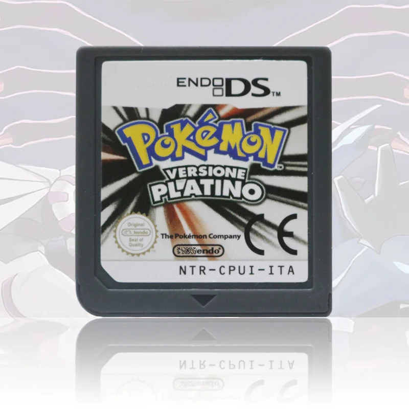 NOE/ESP/ITA/FRA/USA/EUR/AUS Version Pokemon HeartGold SoulSilver Platinum Diamond PearlVideo Game Card For DS 2DS 3DS Console thumbnail 6