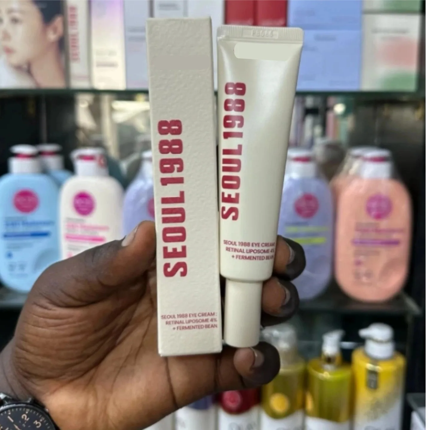 SEOUL 1998 Retinol Eye Cream 30ml Deeply Moisturize Skin Around Eyes Keep Moisturized Gentle Sensitive Skin Daily EyeSkin Care thumbnail 3