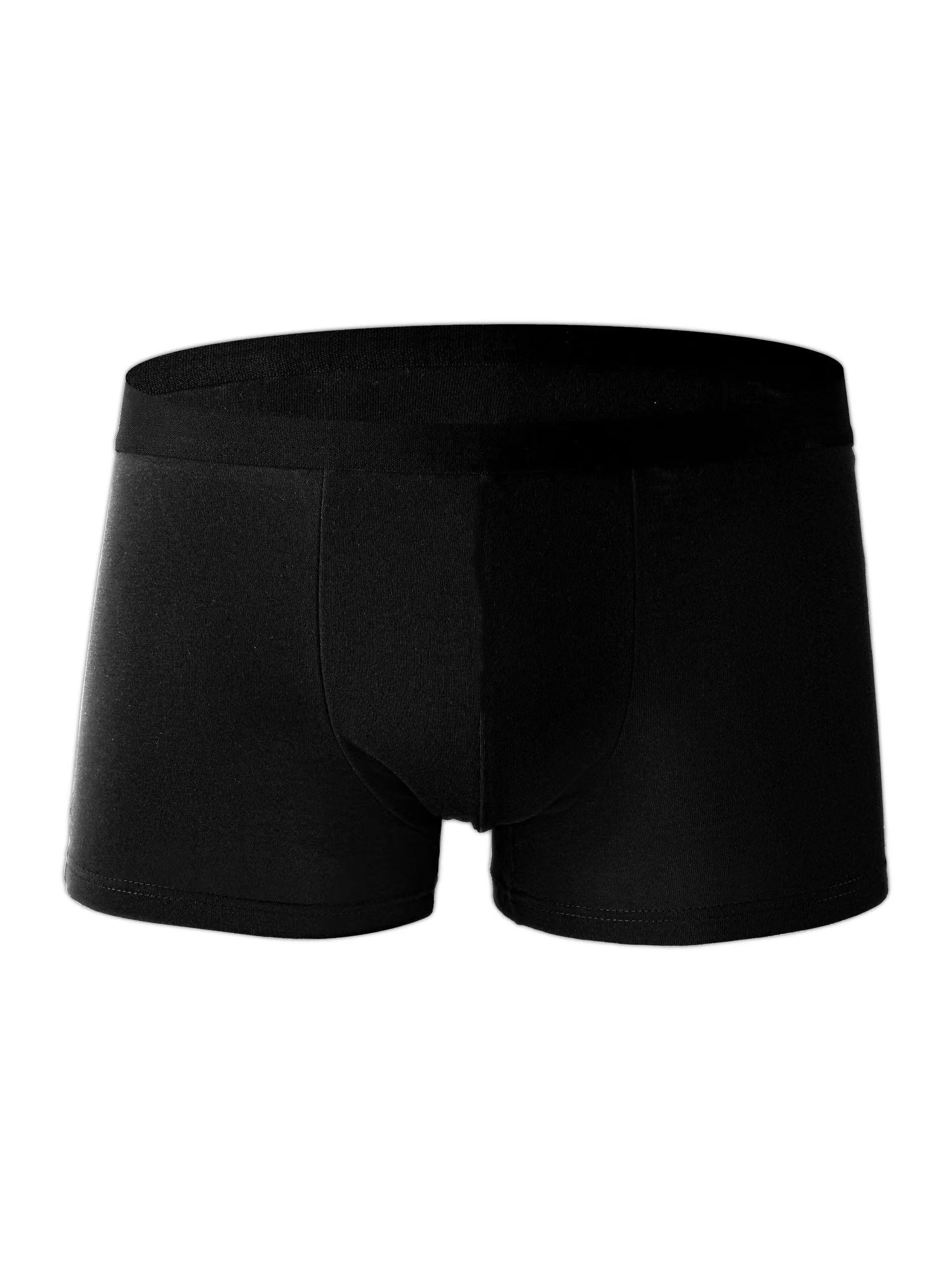 10PCS Men Underwear Black Color Men Underpant High Stretch Boxer Shorts Sexy Men Panties Breathable Men Briefs Plus Size L-4XL thumbnail 2