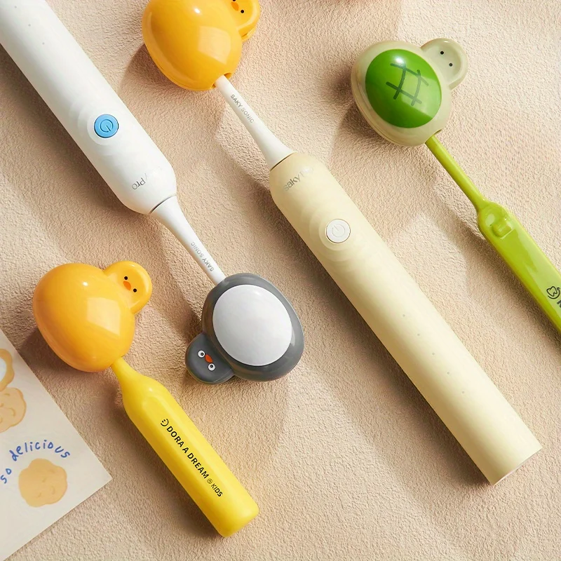 Adorable Animal-Themed Toothbrush Head Cover ，Waterproof, Dustproof, Perfect for Travel & Bathroom Organization Toothbrush cover thumbnail 2