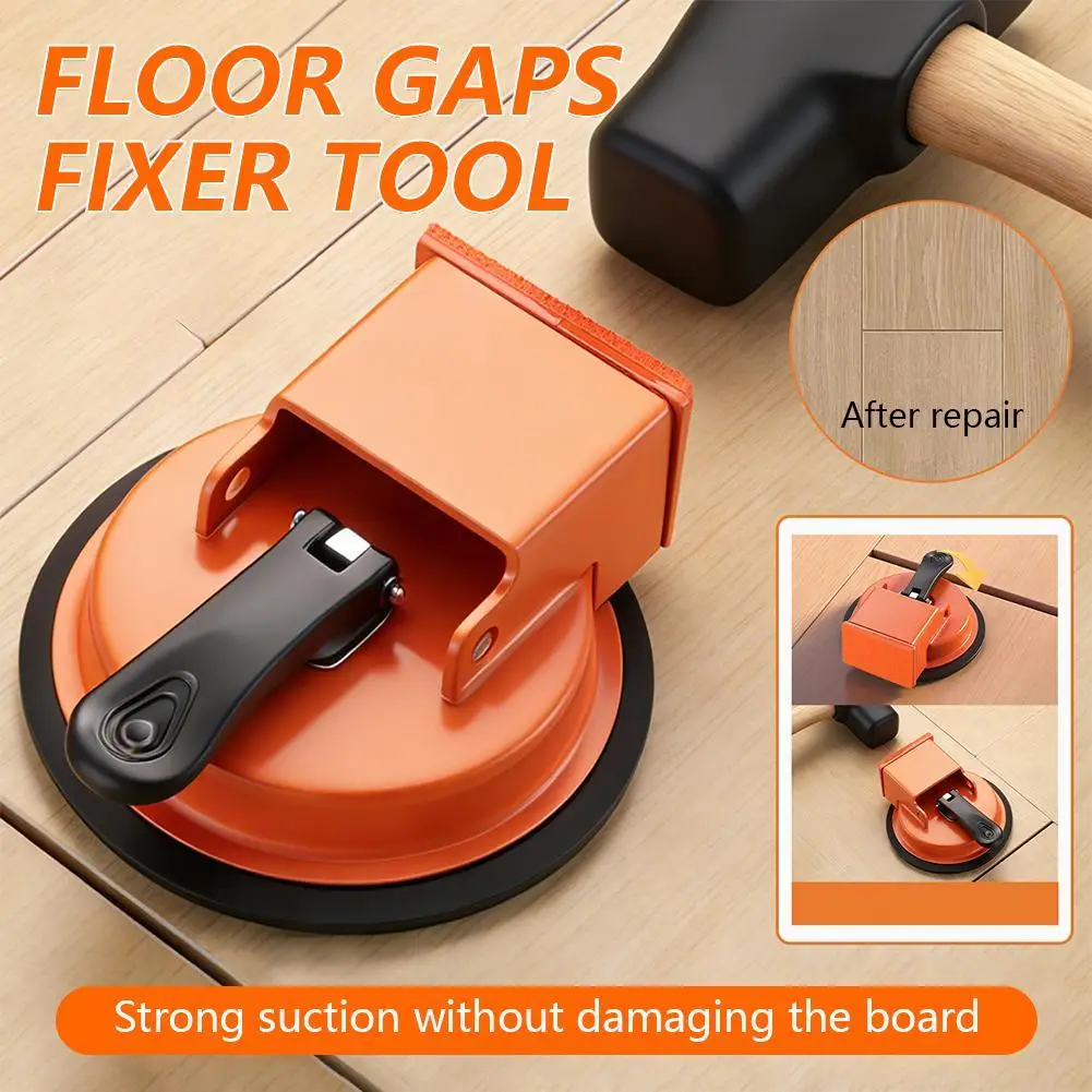 Laminate Flooring Tool Laminate Iron Fixer Vacuum Tile Flooring Slat Grabber For Diy Floor Installation Projects Gap Repair Tool thumbnail 4