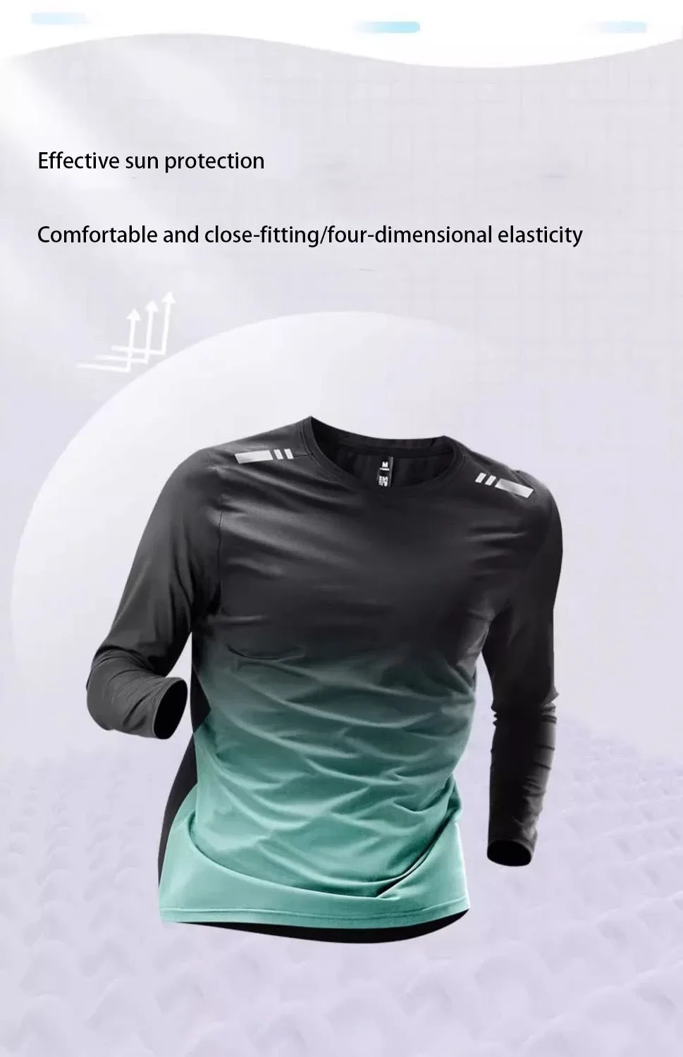 2025 new swimming suit, men's sun-protective long-sleeved and long pants swimsuit. thumbnail 2