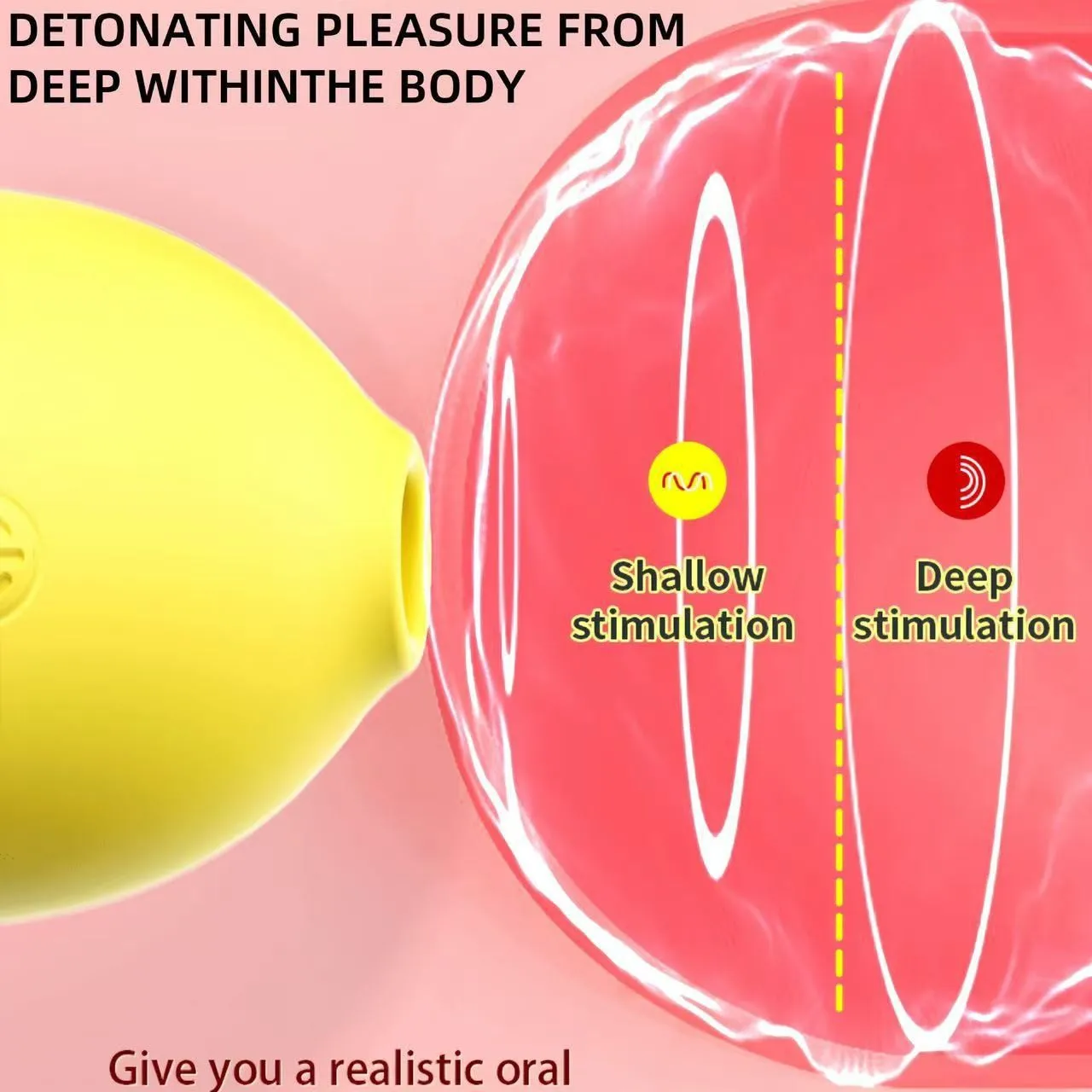 Lemon Sex Toys Vagina Sucking Vibrator 10 Speeds Clitoris Nipple Stimulator G Spot Massager for Adult Sexual Pleasure thumbnail 6
