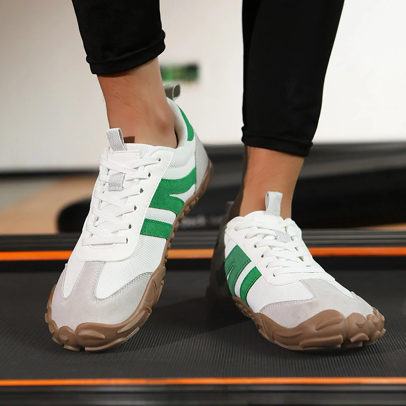 2026 New Wide Toe Barefoot Shoes Mens Womens Zero Drop Minimalist Sneakers Retro Outdoor Non Slip Walking Shoes Casual Sneaker thumbnail 4