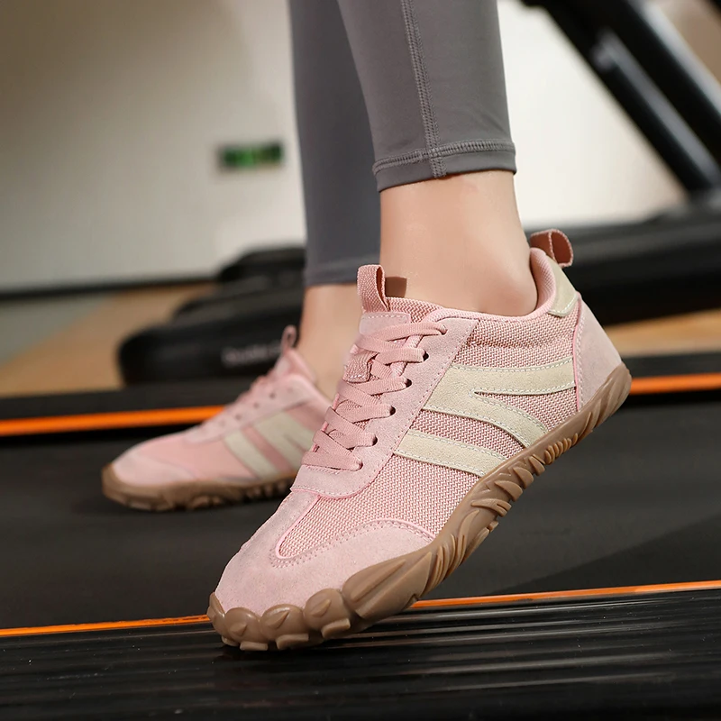 2026 New Wide Toe Barefoot Shoes Mens Womens Zero Drop Minimalist Sneakers Retro Outdoor Non Slip Walking Shoes Casual Sneaker thumbnail 6