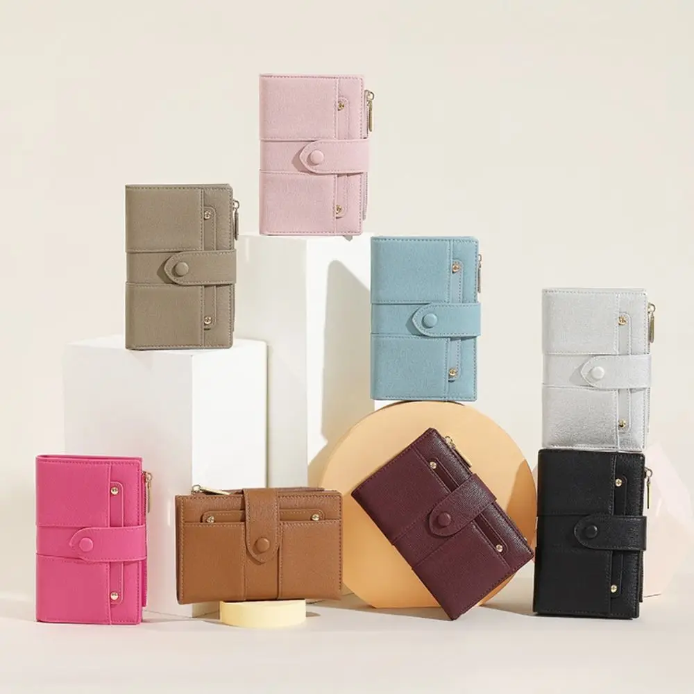 Card Holder PU Passport Bag Ticket Holder Passport Cover Fold Purse Card Case Multifunctional Storage Bag Travel Accessories thumbnail 3
