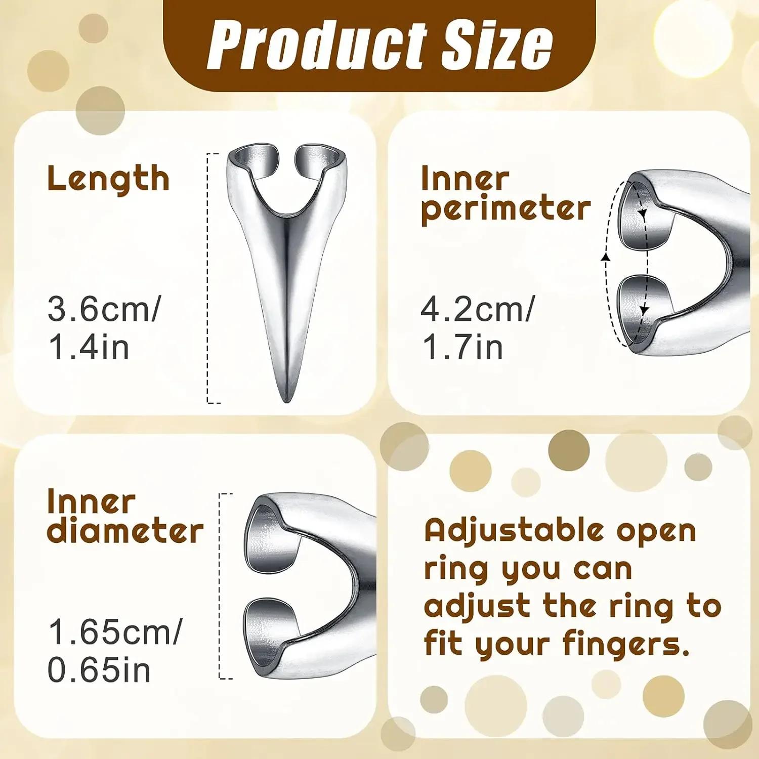 Retro Metal Hair Sectioning Rings for Women Halloween Cosplay Salon Use Wig Tool Hair Extensions Accessories thumbnail 5