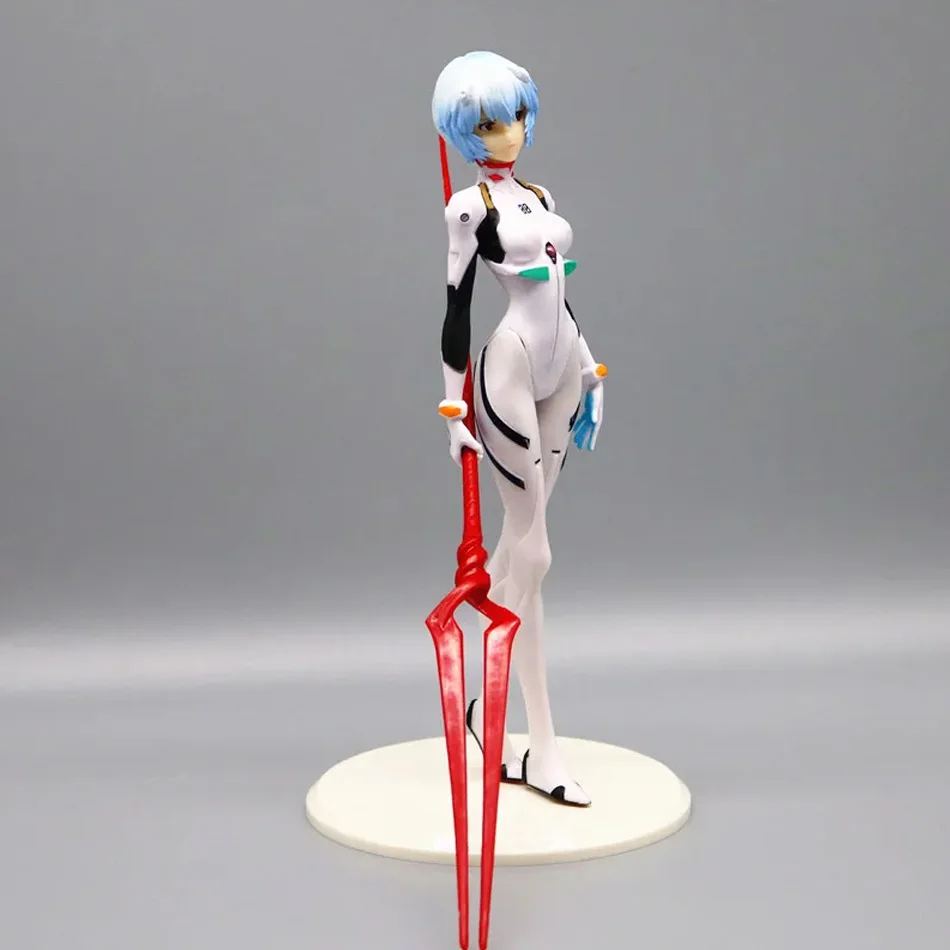 23cm Rei Ayanami  Action Figure with Spear of Longinus EVA Neon Genesis Evangelion Anime Collectible Model Toy Gift for Fans thumbnail 5