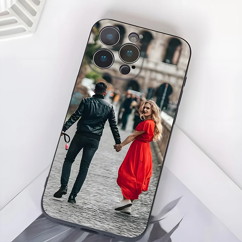 For iPhone 17 16 16E 15 14 13 12 11 Pro Max Air Mini SE 2020 2022 X XS XR 6 7 8 Plus DIY Custom Photo Shockproof Soft Case thumbnail 3