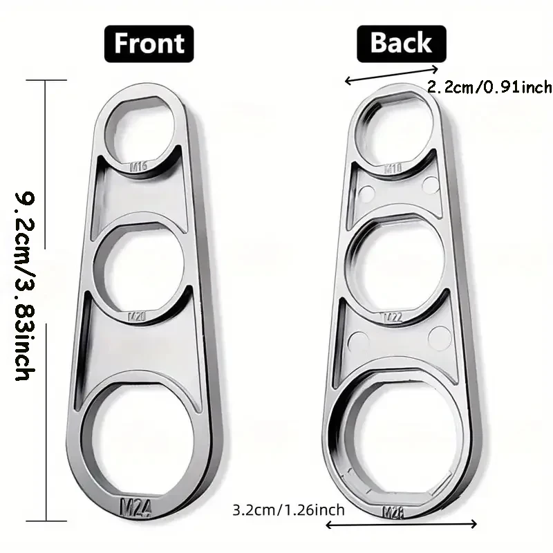 6 In 1 Faucet Aerator Wrench Water Flows Adjusting Faucet Bubbler Wrench Plumber Home Bathrooms Faucets Maintaining Tools thumbnail 5