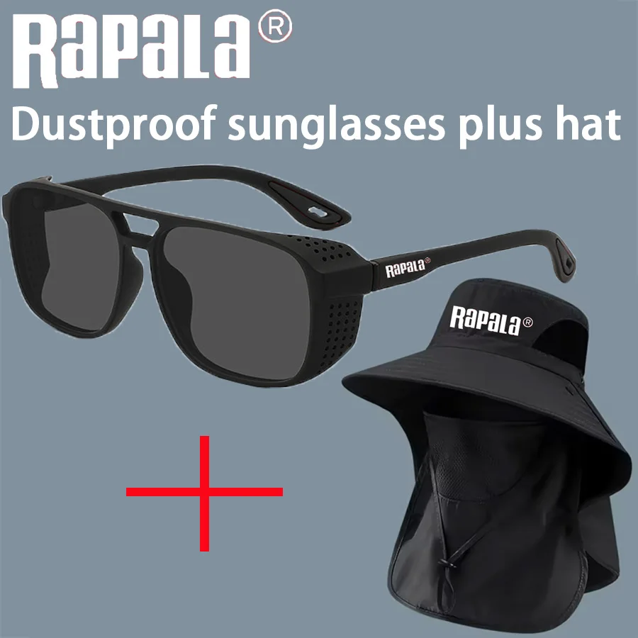 Fashional Polarized Sunglasses has hat Outdoor Mountaineering Anti-ultraviolet Polarized Sunglasses Riding Fishing Sunglasses
