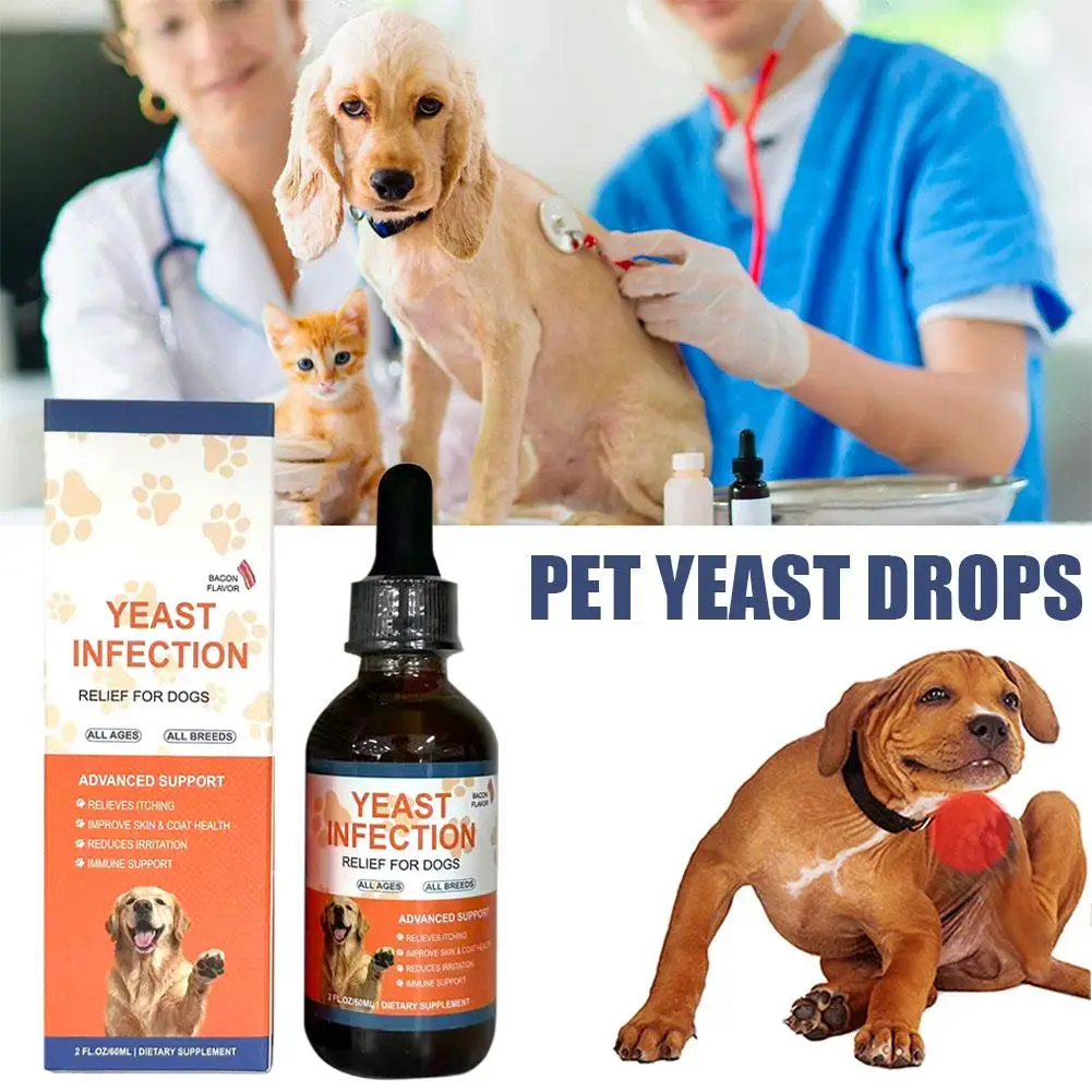60ml Pet Yeast Drops - Regulate Digestive System, Improve Diarrhea And Constipation, And Enhance Skin And Hair Health thumbnail 5