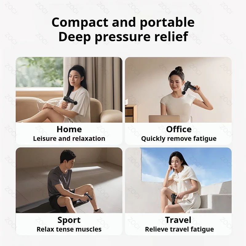 Mini 99 Speed Massage Gun Professional Electric Fascia Gun Portable Powerful Handheld Deep Tissue Muscle Vibrating Massager thumbnail 4