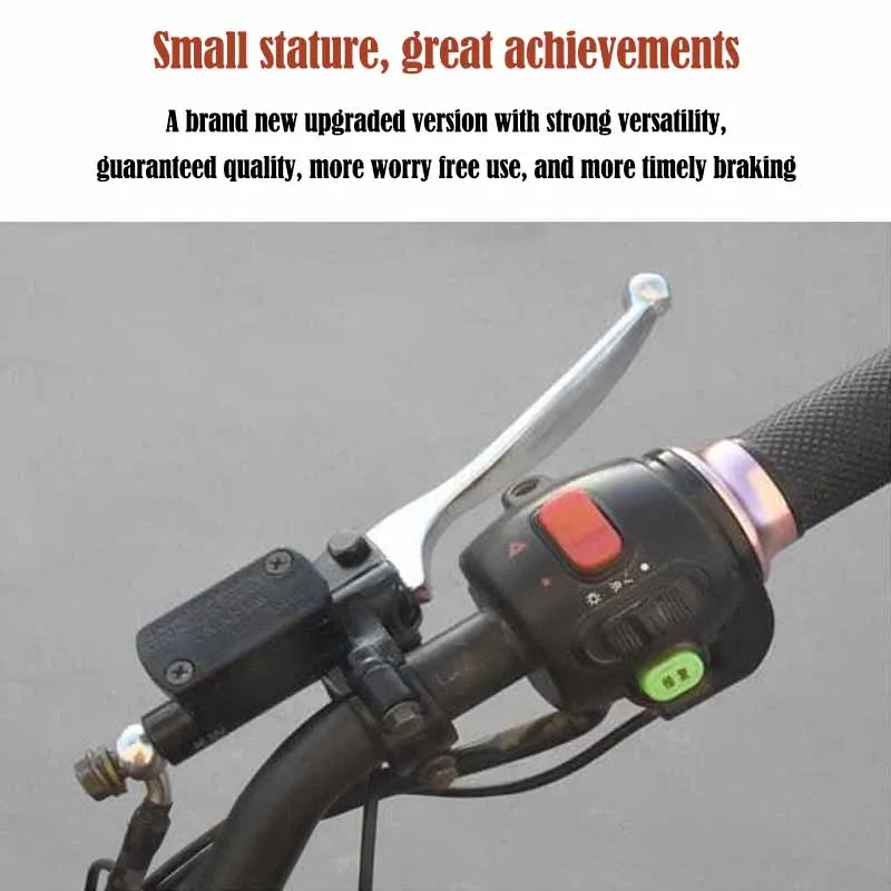 22MM Motorcycle Brake Pump Front Master Cylinder Hydraulic Brake Lever 8MM/10MM Aluminum for Dirt Pit Bike ATV Quad Go Kart thumbnail 6