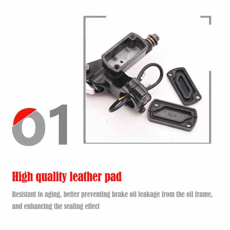 22MM Motorcycle Brake Pump Front Master Cylinder Hydraulic Brake Lever 8MM/10MM Aluminum for Dirt Pit Bike ATV Quad Go Kart thumbnail 2